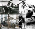 Juan de la Cierva y Codorniu (1895 - 1936) autogyro, bugünün helikopter biriminin öncüsü icat etti.